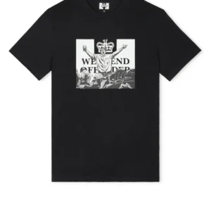 Weekend Offender Leo Gregory T Shirt Black 