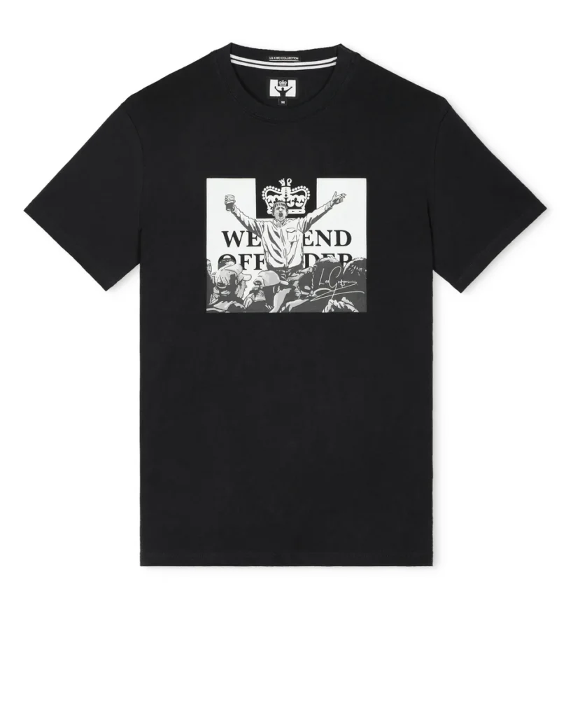 Weekend Offender Leo Gregory T Shirt Black 