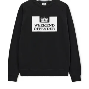 Weekend Offender Sweatshirt Black