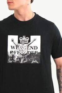 Weekend Offender Leo Gregory T Shirt Black 